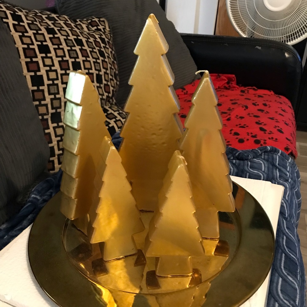 Elements Golden Candle Forest Great for all of your Fall time decorations - Picture 5 of 7